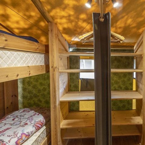 Safaritent 5 personen - Safaritent Sunset + sanitair + airco (6P)