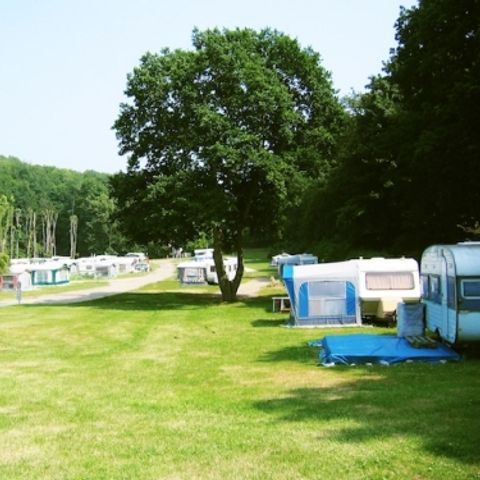 STAANPLAATS - Comfortpakket (1 tent, caravan of camper / 1 auto / elektriciteit 6A)