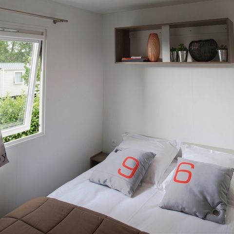 Stacaravan 6 personen - Vrije tijd 3 slaapkamers - TV