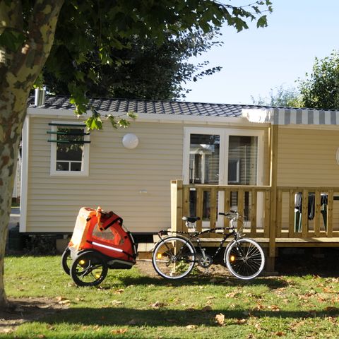 Stacaravan 6 personen - 2 slaapkamers voor 4/6 personen