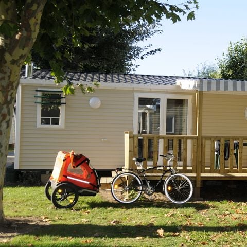 Stacaravan 6 personen - 3 slaapkamers, 6 personen
