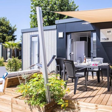 Stacaravan 4 personen - VIP Cottage 3 kamers 4 personen Airconditioning + TV