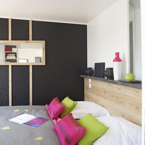 Stacaravan 4 personen - VIP - 2 slaapkamers