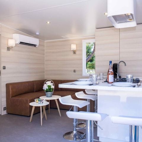 Stacaravan 6 personen - COTTAGE VIP 3 SLAAPKAMERS