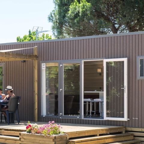 Stacaravan 6 personen - COTTAGE VIP 3 SLAAPKAMERS