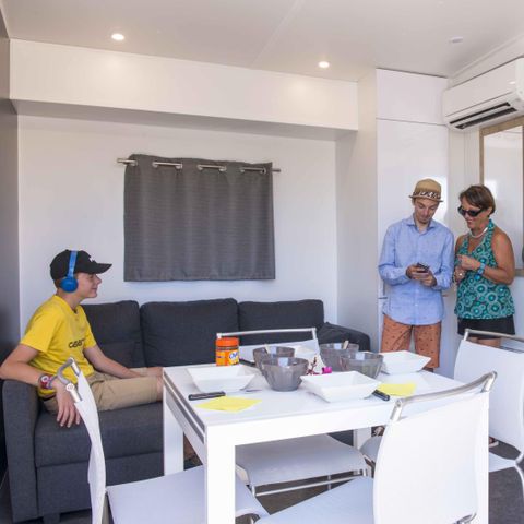 Stacaravan 6 personen - COTTAGE VIP 3 SLAAPKAMERS