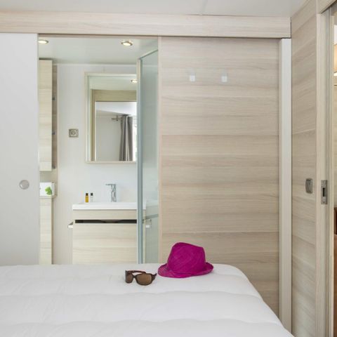 Stacaravan 6 personen - COTTAGE VIP 3 SLAAPKAMERS