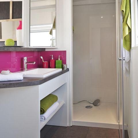 Stacaravan 6 personen - COTTAGE VIP PLUS 3 SLAAPKAMERS