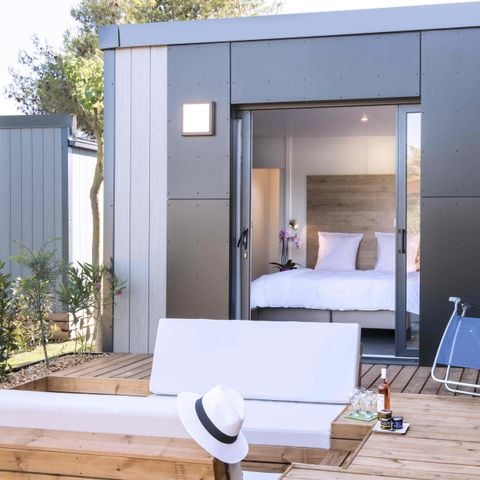 Stacaravan 6 personen - COTTAGE VIP PLUS 3 SLAAPKAMERS