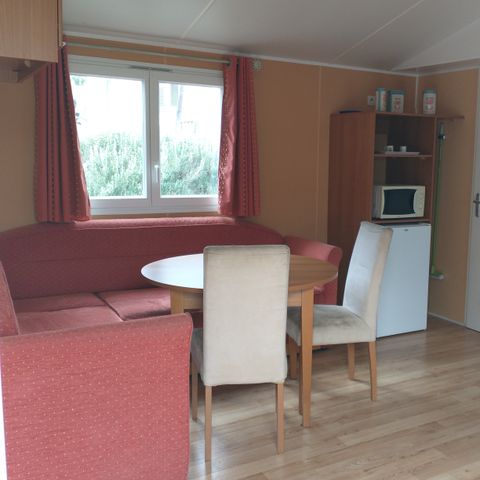 Stacaravan 4 personen - Cottage Essentiel - 2 slaapkamers