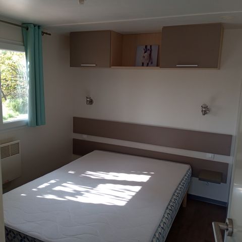 Stacaravan 2 personen - Cottage Confort - Air-conditioning - 1 slaapkamer