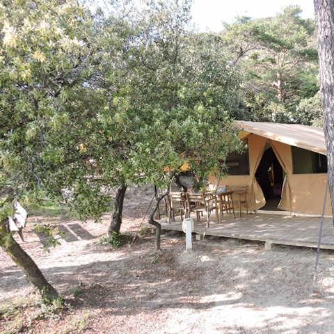 Safaritent 4 personen - Lodge Aventure Tent - 2 slaapkamers