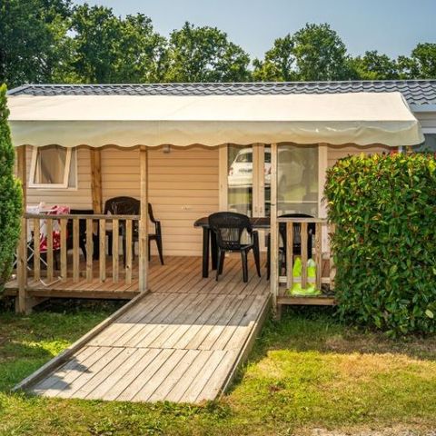 Stacaravan 4 personen - Cocoon voor 4 personen 2 kamers PMR 30m² - Côte d'Azur