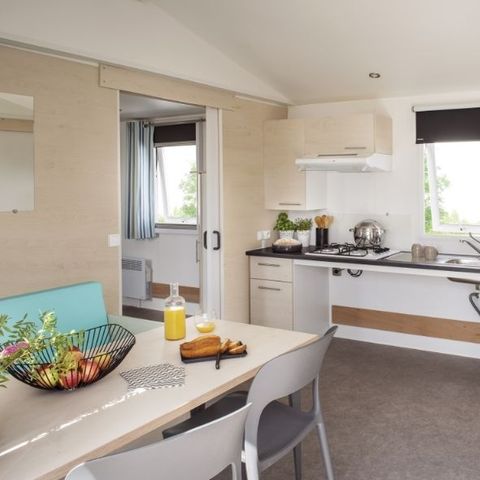 Stacaravan 4 personen - Cocoon voor 4 personen 2 kamers PMR 30m² - Côte d'Azur