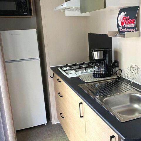 Stacaravan 12 personen - Stam 12 personen 6 slaapkamers 2 badkamers