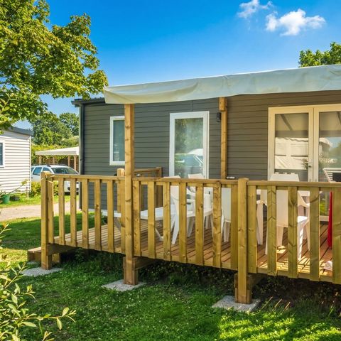 Stacaravan 6 personen - EVASIE - 2 slaapkamers - TV