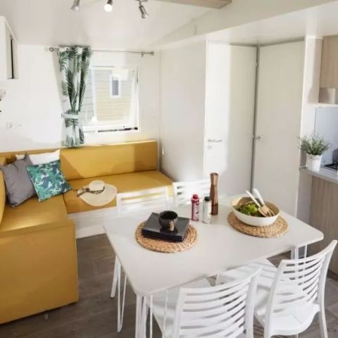 Stacaravan 6 personen - Stacaravan Evo 3 kamers 4/6 personen TV