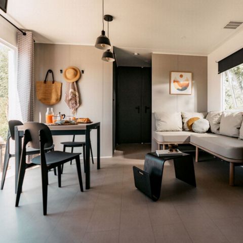 Stacaravan 8 personen - Stacaravan Confort+ 8 personen 4 slaapkamers 2 badkamers