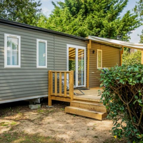 Stacaravan 8 personen - Stacaravan Confort+ 8 personen 4 slaapkamers 2 badkamers