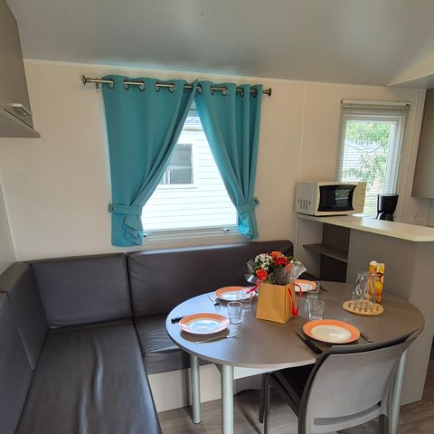 Stacaravan 6 personen - Confort+ 3 slaapkamers 6 personen