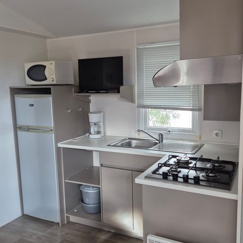 Stacaravan 4 personen - Comfort 2 slaapkamers 4 personen