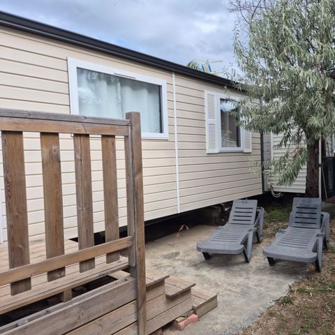 Stacaravan 4 personen - Comfort 2 slaapkamers 4 personen