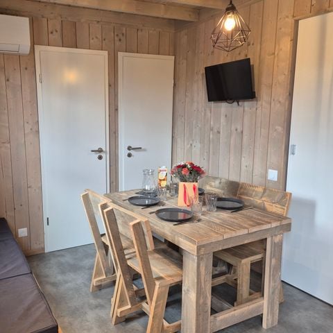 Stacaravan 6 personen - Premium 3 slaapkamers 6 personen