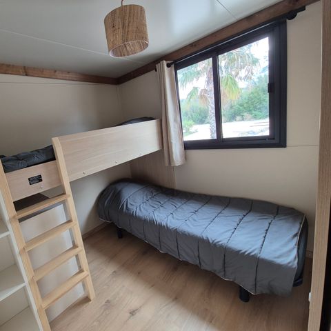 Stacaravan 6 personen - 3-slaapkamerwoning Premium