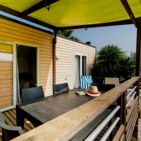 Stacaravan 4 personen - Confort+ 2 slaapkamers 4 personen