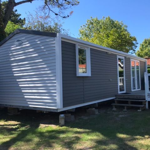 Stacaravan 6 personen - Cottage Confort 3 sl.k. 6 pers - 35m2 - Terras met parasol - SAM