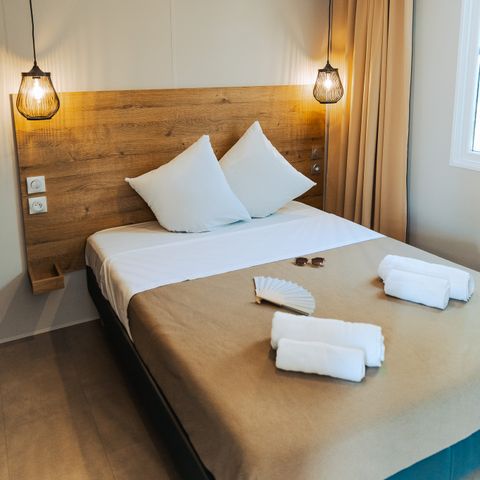 Stacaravan 6 personen - COTTAGE CONFORT 3bed / 6p - 35m² - Overdekt terras - DIM