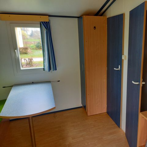 Stacaravan 4 personen - MET SANITAIRE VOORZIENINGEN