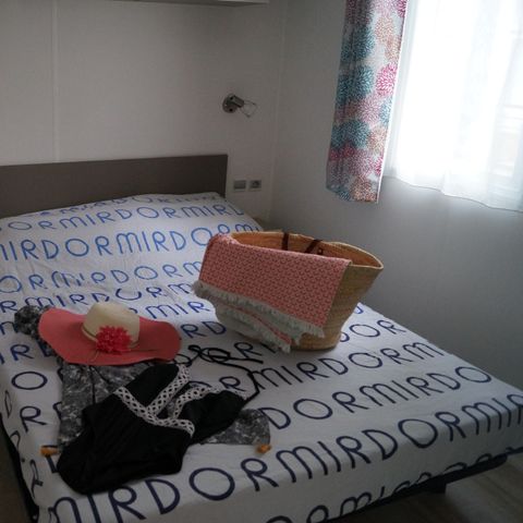 Stacaravan 4 personen - Mobile-home | Comfort | 2 Slaapkamers | 4 Pers. | Verhoogd terras | Airconditioning.