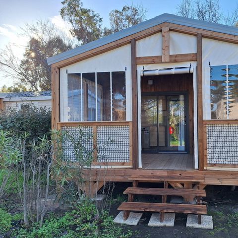 Chalet 5 personen - Chalet | Comfort | 2 Slaapkamers | 5 Pers | Enig terras | 1 badkamer | Airconditioning
