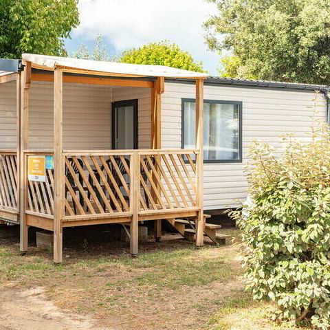Stacaravan 6 personen - Mobile-home | Comfort | 2 Slaapkamers | 4/6 Pers. | Single terras | Air-con.