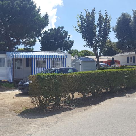 Stacaravan 6 personen - CAMPING ACAPULCO MH 3 standaard kamers (stacaravan ouder dan 12 jaar) overdekt terras 30m² 6 pers