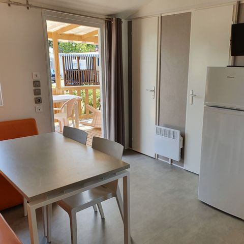 Stacaravan 5 personen - CAMPING ACAPULCO MH 2 kamers Comfort 26m² + Overdekt terras 26m² 4/5 pers