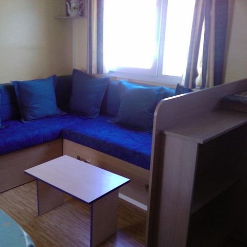 Stacaravan 4 personen - CAMPING ACAPULCO/ MH 2 kamers Standaard (+12jaar) Overdekt terras 21-25m² 4 pers