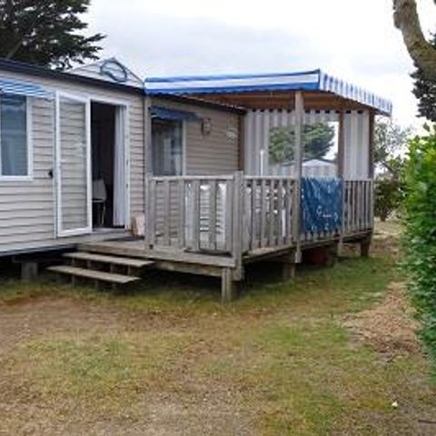 Stacaravan 4 personen - CAMPING ACAPULCO/ MH 2 kamers Standaard (+12jaar) Overdekt terras 21-25m² 4 pers