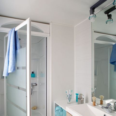 Stacaravan 4 personen - BUDGET 2 slaapkamers 27m² (27m²)
