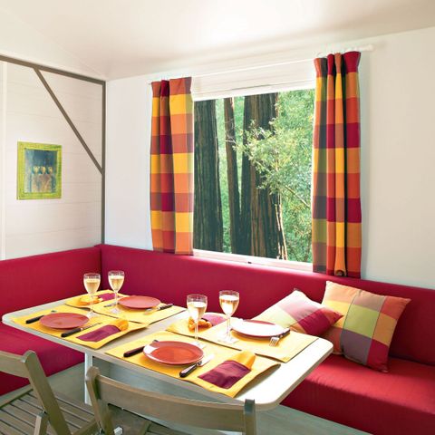 Stacaravan 6 personen - BUDGET 3 slaapkamers 29m² woonoppervlakte