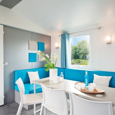 Stacaravan 4 personen - COMFORT 2 slaapkamers 29m² (29m²)