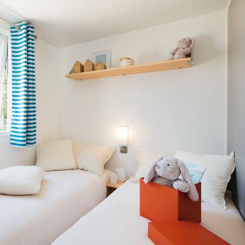Stacaravan 4 personen - COMFORT 2 slaapkamers 29m² (29m²)