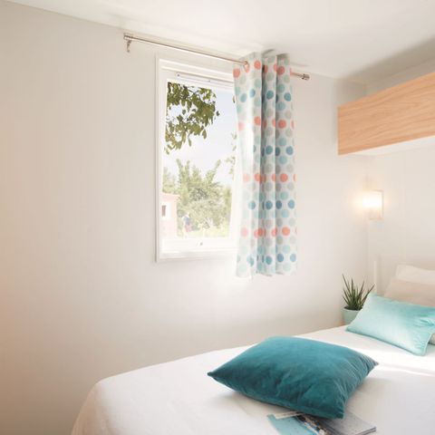 Stacaravan 6 personen - COMFORT 3 slaapkamers 31m² woonoppervlakte