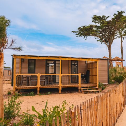 Stacaravan 4 personen - PALM 2 slaapkamers ***Nieuw in 2024*** ca 30m