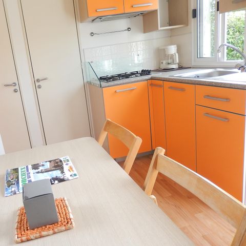 Stacaravan 5 personen - MH2 Eik met sanitair