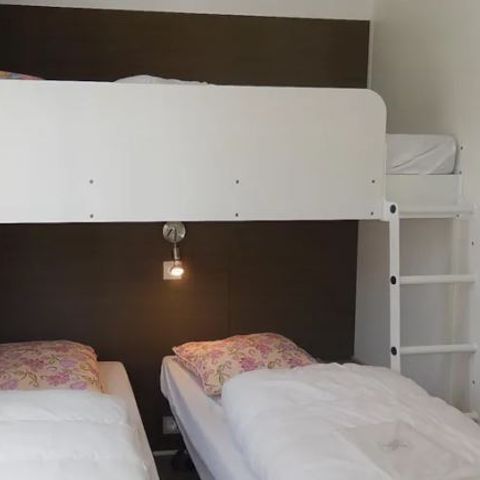 Bungalow 6 personen - Hazelnootboom met toegang voor PBM's en sanitaire voorzieningen