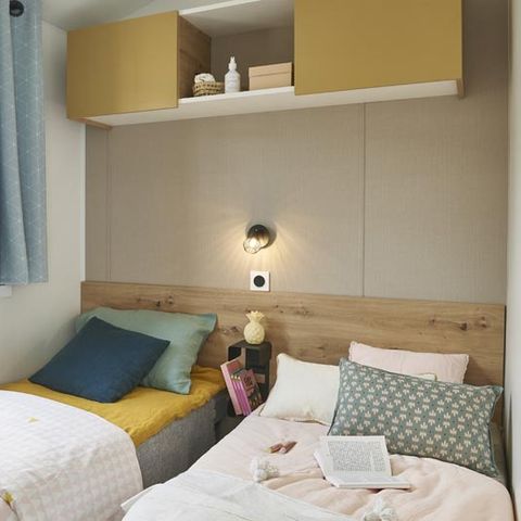 Stacaravan 6 personen - Cottage Bahia CONFORT met airconditioning