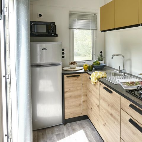 Stacaravan 6 personen - Cottage Bahia CONFORT met airconditioning