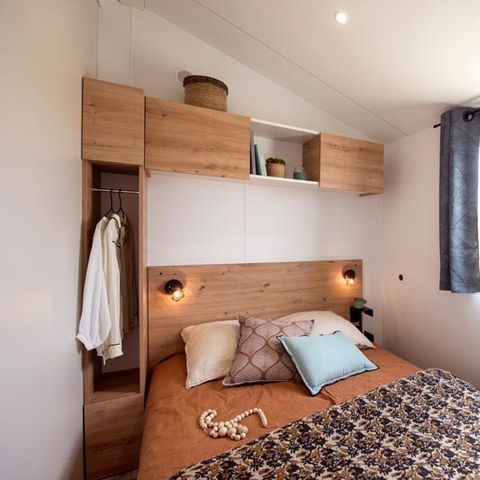 Stacaravan 8 personen - 8p - Cottage Tribu CONFORT met airconditioning